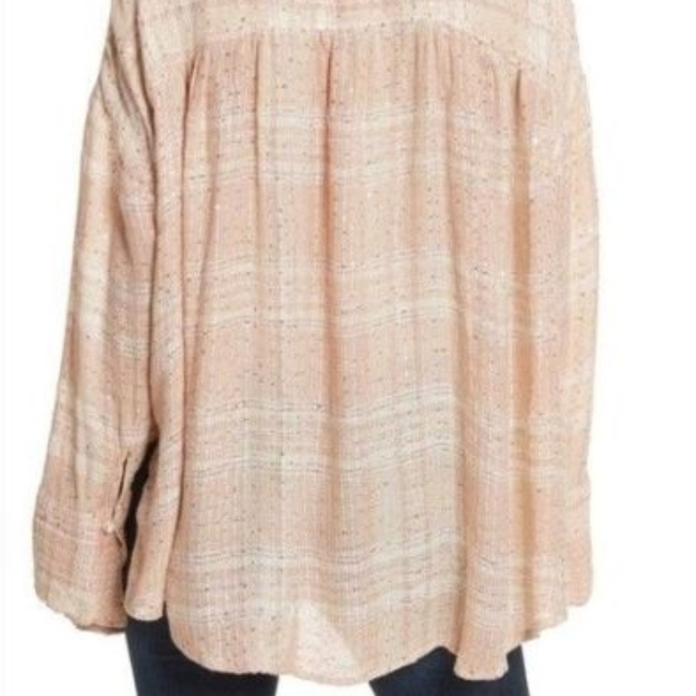 Free People Fearless Love Sequins Beige Pink - Picture 4 of 8